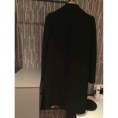 Pre-owned Jil Sander Black Polyester Coat