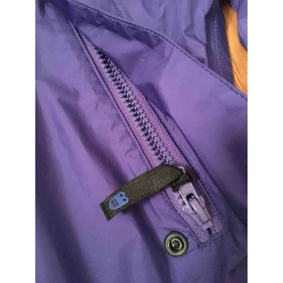Pre-owned Aspesi Trench Coat In Purple