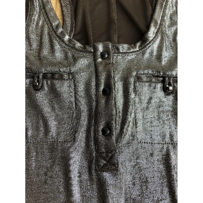 Pre-owned Tom Ford Metallic Synthetic Top