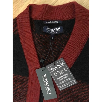 Pre-owned Woolrich Red Wool Knitwear