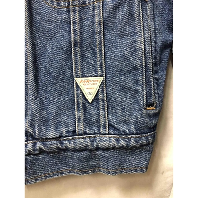 Pre-owned Valentino Short Vest In Blue