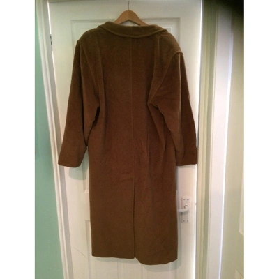 Pre-owned Max Mara Wool Coat In Camel