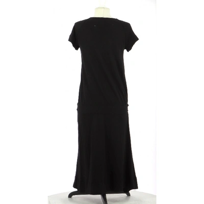 Pre-owned Comptoir Des Cotonniers Wool Dress In Black