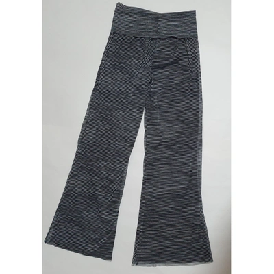 Pre-owned Cynthia Rowley Trousers In Multicolour