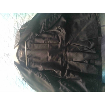 Pre-owned Alaïa Black Leather Leather Jacket