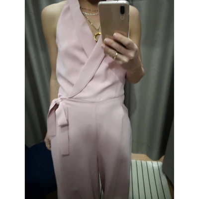Pre-owned Pinko Pink Jumpsuit