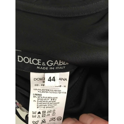Pre-owned Dolce & Gabbana Mid-length Dress In Metallic