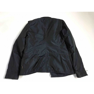 Pre-owned Moncler Jacket In Navy