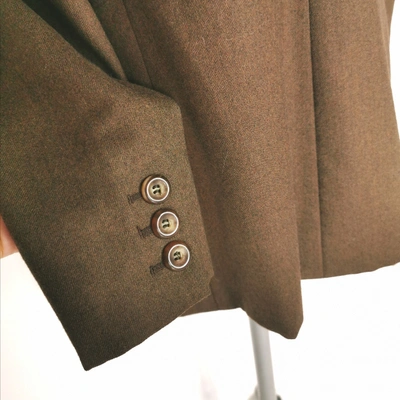 Pre-owned Valentino Wool Blazer In Brown