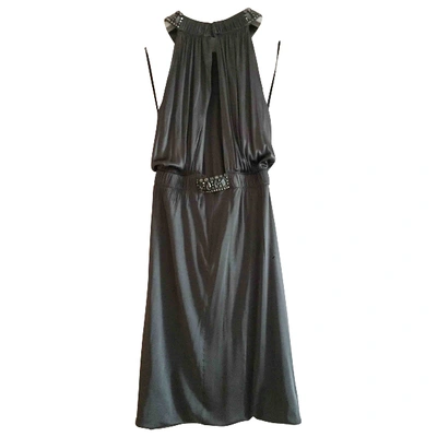 Pre-owned Versace Dress In Metallic