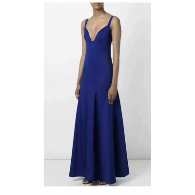 Pre-owned Ralph Lauren Maxi Dress In Blue