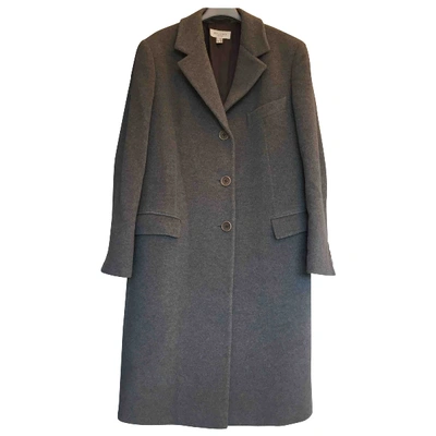 Pre-owned Cantarelli Wool Coat In Grey