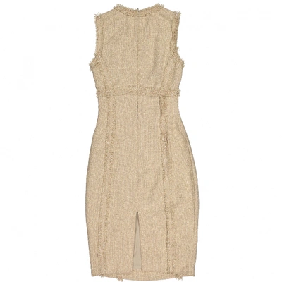 Pre-owned Michael Kors Mid-length Dress In Beige