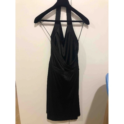 Pre-owned Gucci Mini Dress In Black