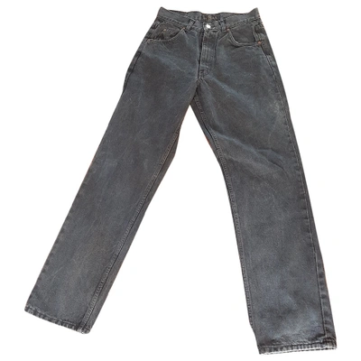 Pre-owned Valentino Black Denim - Jeans Jeans