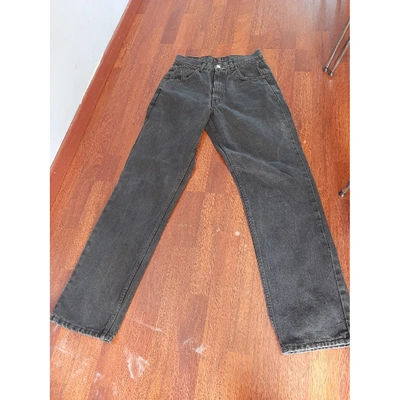 Pre-owned Valentino Black Denim - Jeans Jeans