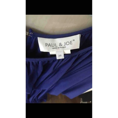 Pre-owned Paul & Joe Dress In Purple