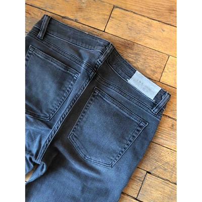 Pre-owned Iro Grey Cotton - Elasthane Jeans