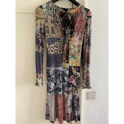 Pre-owned Roberto Cavalli Multicolour Dress