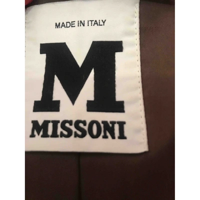 Pre-owned M Missoni Beige Cotton Coat