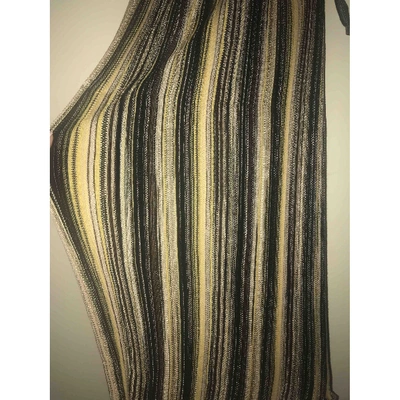 Pre-owned M Missoni Mid-length Skirt In Yellow
