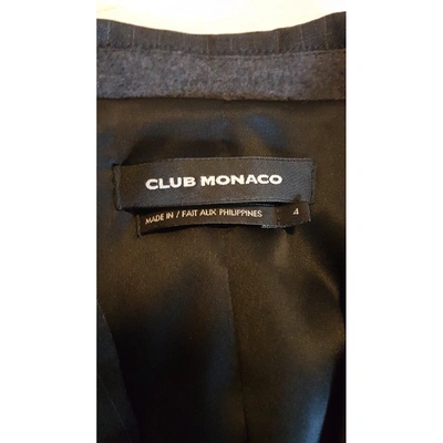 Pre-owned Club Monaco Grey Wool Jacket