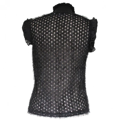 CARVEN Pre-owned Black Polyester Top