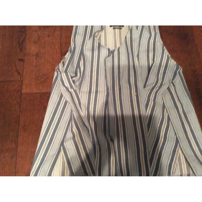 Pre-owned Isabel Marant Blue Cotton  Top