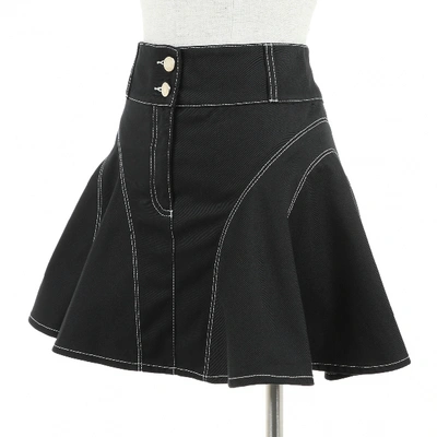 Pre-owned Givenchy Black Cotton Skirt