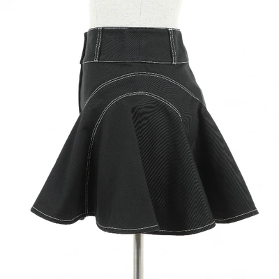 Pre-owned Givenchy Black Cotton Skirt