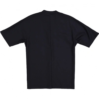 Pre-owned Lanvin Wool Blouse In Navy