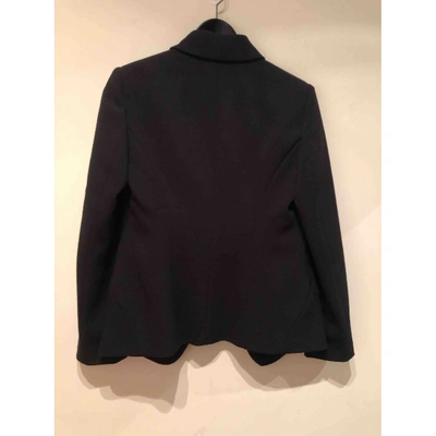 Pre-owned Emporio Armani Black Polyester Jacket