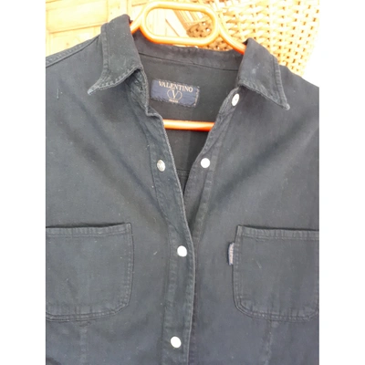 Pre-owned Valentino Shirt In Black