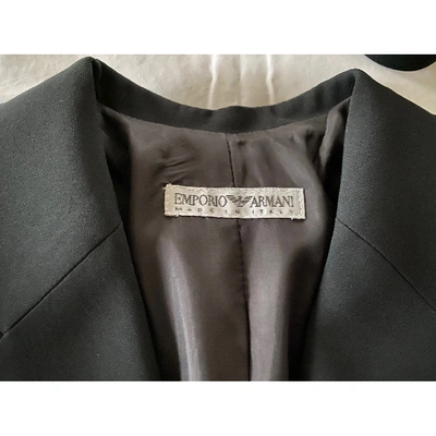 Pre-owned Emporio Armani Black Jacket