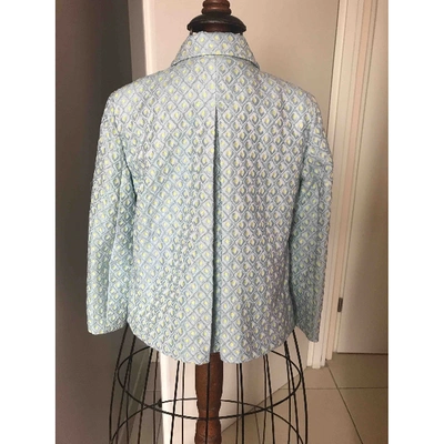 Pre-owned Femme By Michele Rossi Short Waistcoat In Metallic