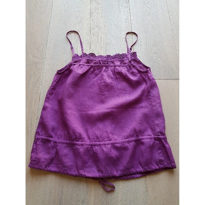 Pre-owned Sandro Camisole In Purple