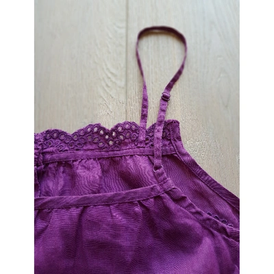 Pre-owned Sandro Camisole In Purple
