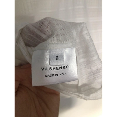 Pre-owned Vilshenko White Cotton  Top