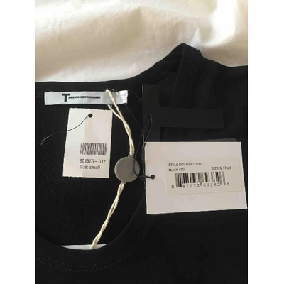 Pre-owned Alexander Wang T Maxi Dress In Black
