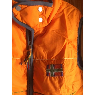 Pre-owned Napapijri Orange Cotton Jacket