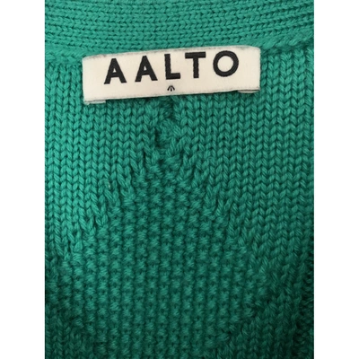 Pre-owned Aalto Wool Jumper In Green