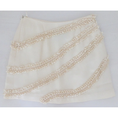 Pre-owned Moschino Mini Skirt In Other