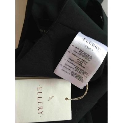 Pre-owned Ellery Wool Top In Black