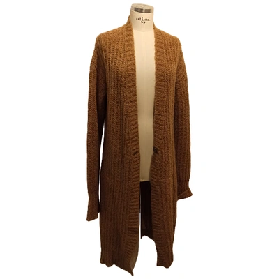 Pre-owned Semicouture Camel Wool Knitwear