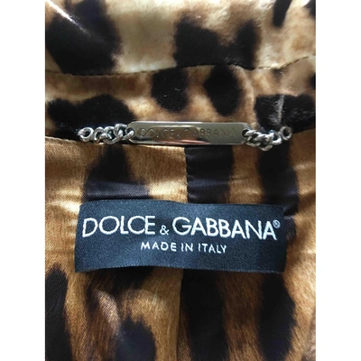 Pre-owned Dolce & Gabbana Velvet Short Vest In Other