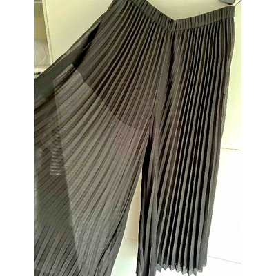 Pre-owned Pinko Black Trousers