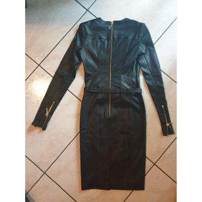Pre-owned Thomas Wylde Black Leather Dress