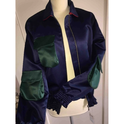 Pre-owned Anna October Navy Jacket