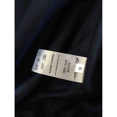Pre-owned Anna October Navy Jacket