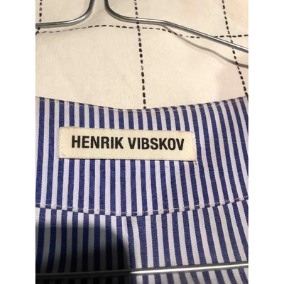 Pre-owned Henrik Vibskov Mid-length Dress In White